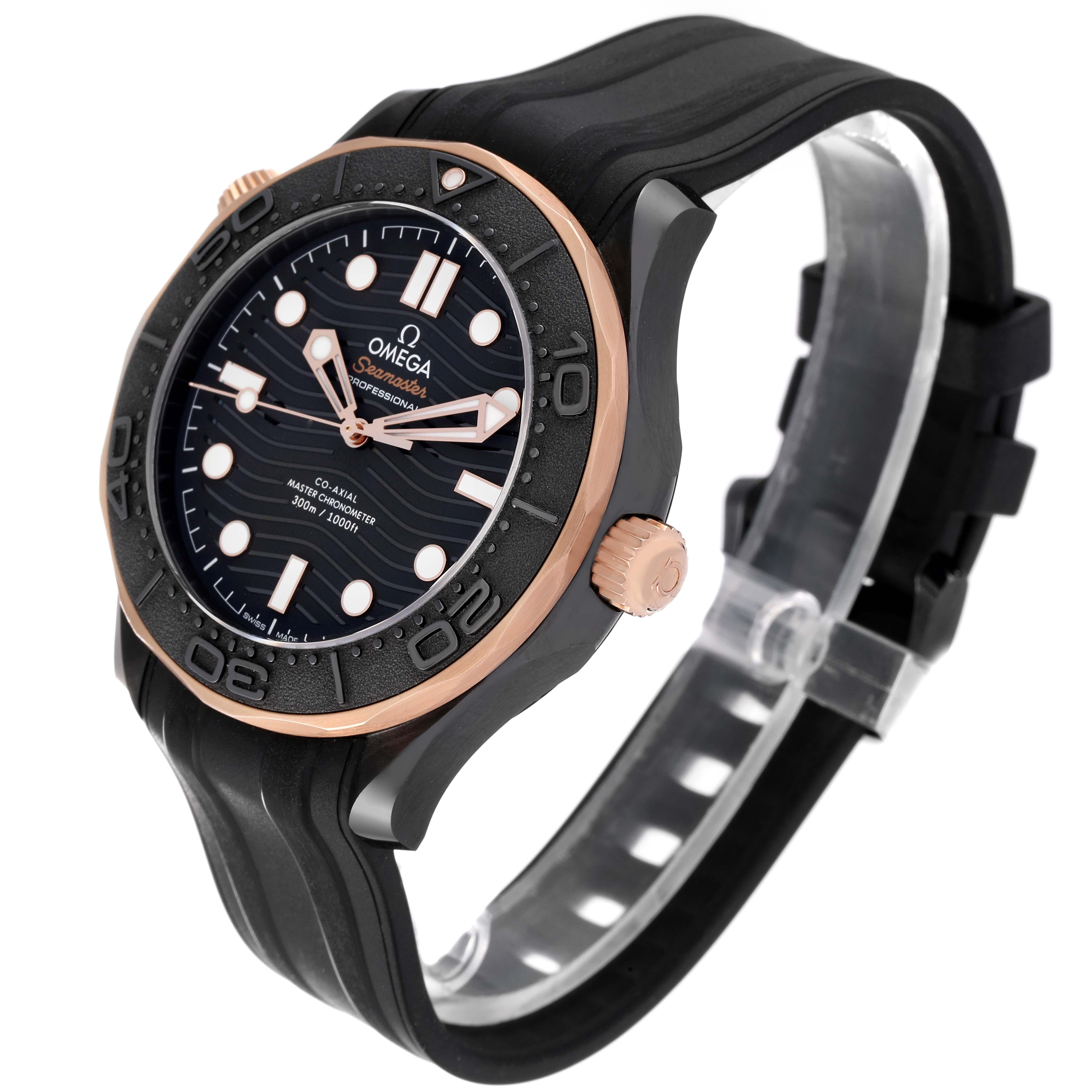 black ceramic seamaster