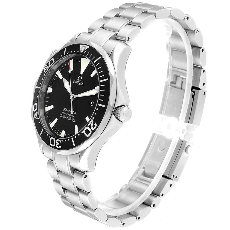 Omega Seamaster Black Dial Stainless Steel Men's Watch 2264.50.00 For ...