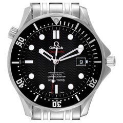 Omega Seamaster Black Dial Steel Mens Watch 212.30.41.20.01.002 Card