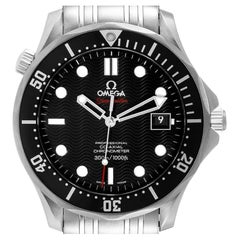Omega Seamaster Black Dial Steel Mens Watch 212.30.41.20.01.002
