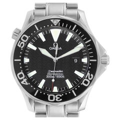Omega Seamaster Black Dial Steel Men's Watch 2264.50.00 Card