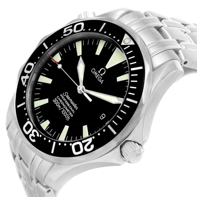 omega seamaster black black lume