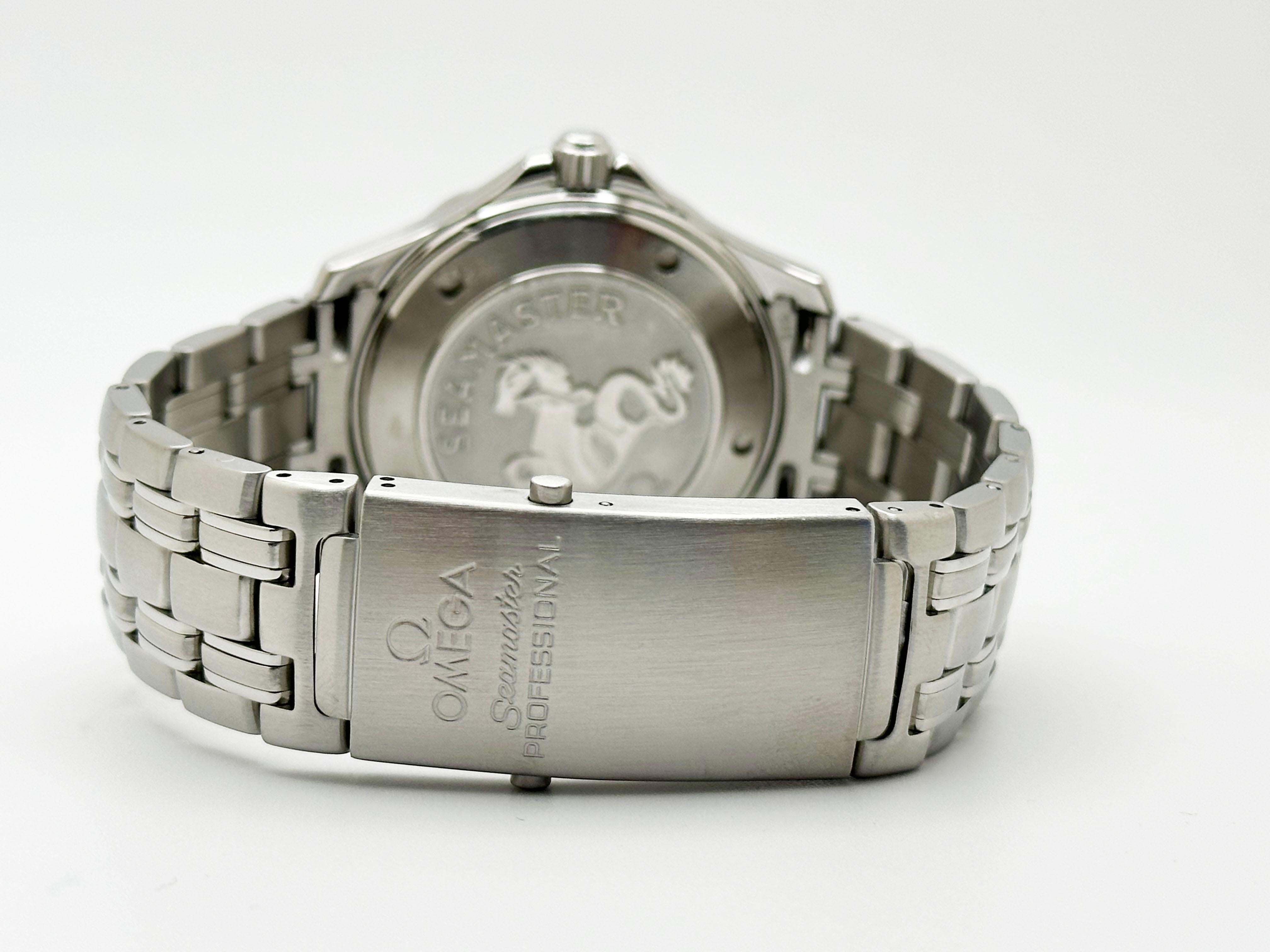 Omega Seamaster Blue 2221.80.00 41mm Dial Stainless Steel Box Paper 2