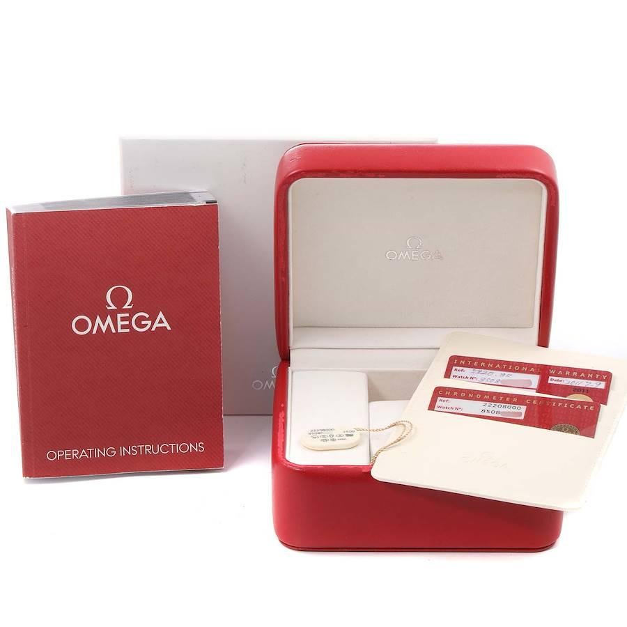Omega Seamaster Bond 300M Co-Axial Steel Herrenuhr 2220.80,00 BoxKarte im Angebot 7