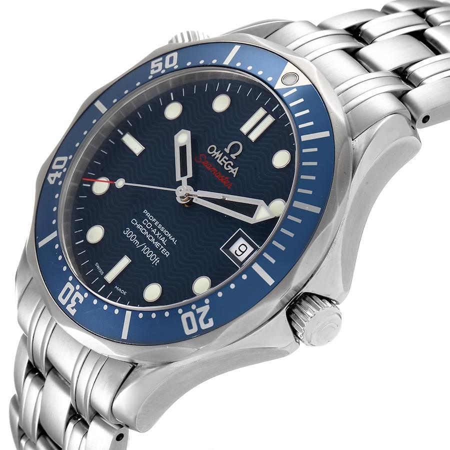 Omega Seamaster Bond 300M Co-Axial Steel Herrenuhr 2220.80,00 BoxKarte im Angebot 2