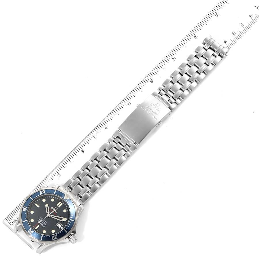 Omega Seamaster Bond 300M Co-Axial Steel Herrenuhr 2220.80,00 BoxKarte im Angebot 5
