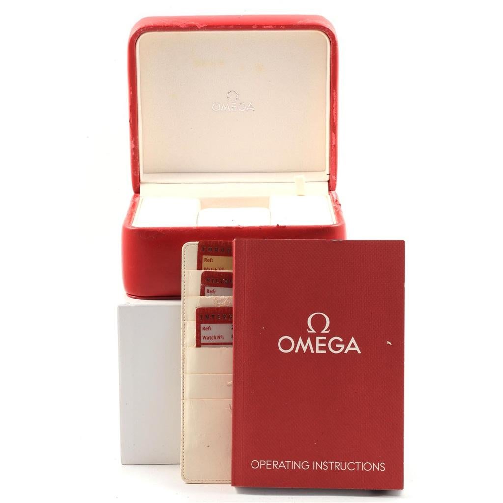 Omega Seamaster Bond 300M GMT Steel Watch 2535.80.00 Box Cards For Sale 8