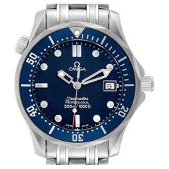 Omega Seamaster Bond Blue Dial Steel Mens Watch 2561.80.00