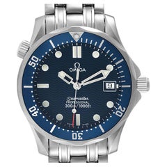 Omega Seamaster Bond 36 Midsize Blue Dial Steel Mens Watch 2561.80.00