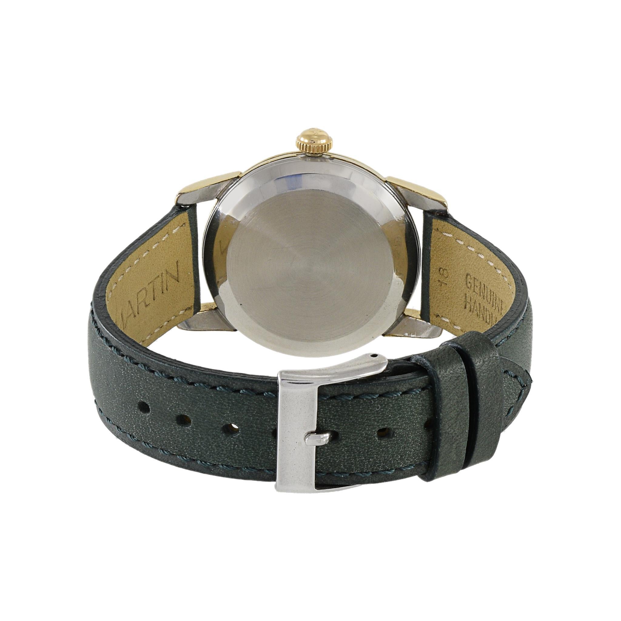 Omega Seamaster Bumper Automatik-Gold-Lünette und Platte mit Gold-Lünette für Damen oder Herren