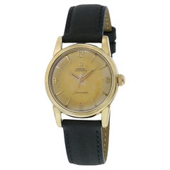 Omega Seamaster Bumper Automatik-Gold-Lünette und Platte mit Gold-Lünette