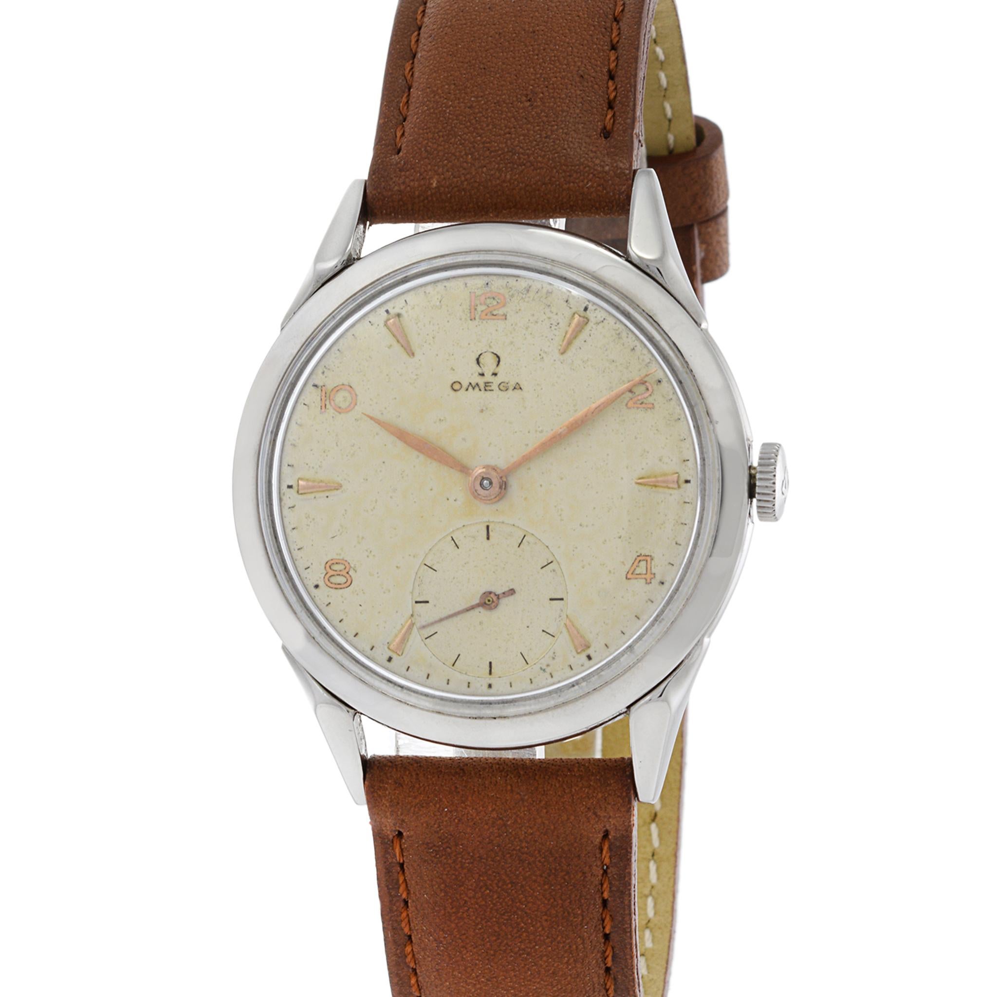 Women's or Men's Omega Seamaster Calatrava 35mm Second Subdial Caliber 265 Manual Wind
