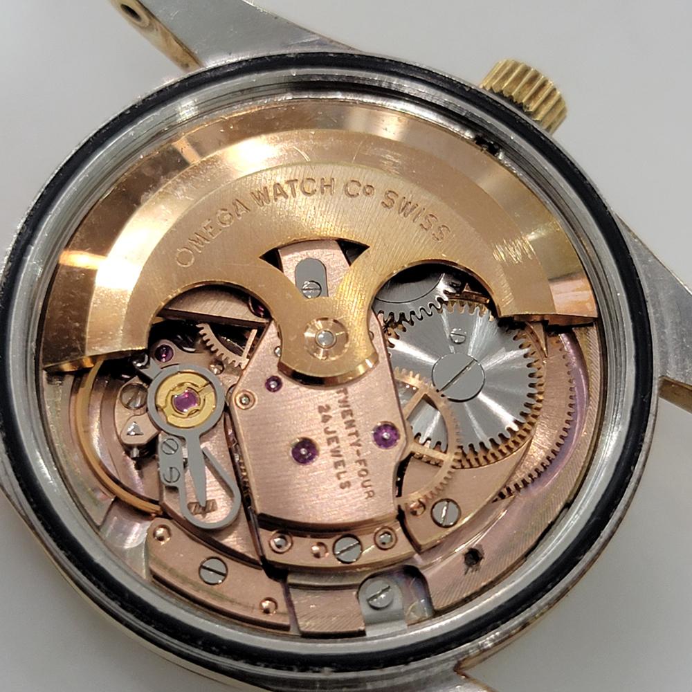 Omega Seamaster Calendar 34mm Gold Capped Mens Date Automatic 1960s RA576 en vente 7