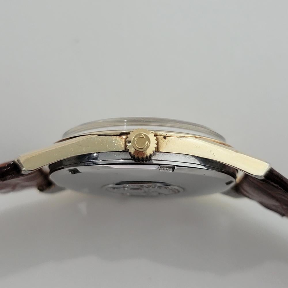 Omega Seamaster Calendar 34mm Gold Capped Mens Date Automatic 1960s RA576 en vente 5