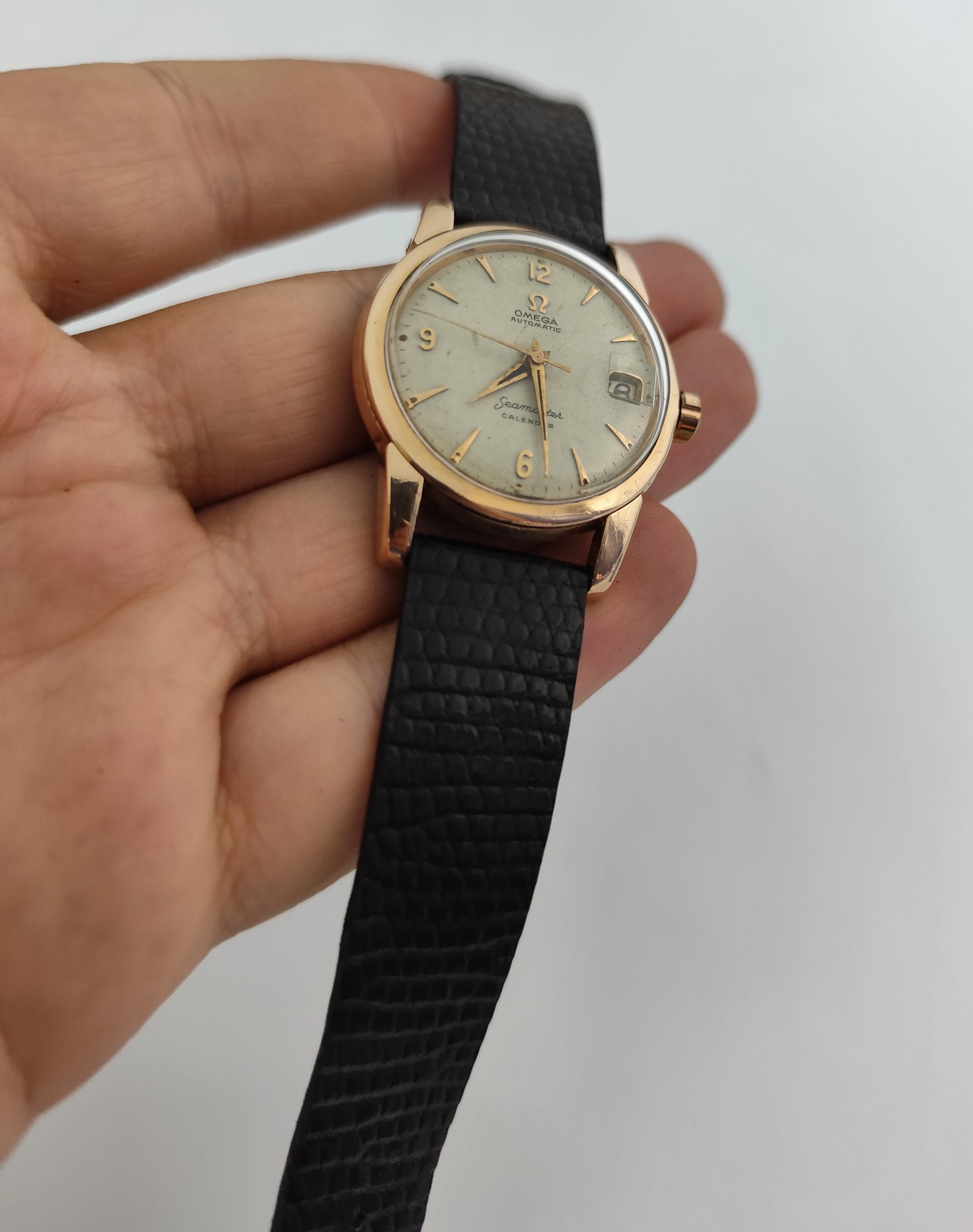  Descripción
Marca: Omega

Model No: Seamaster

Número de referencia: 2849-5SC

País de fabricación: Suiza

Movimiento: Automático

Material de la caja: Acero inoxidable/ Capuchón de oro

Medidas : Ancho de la caja: 34 mm. (sin corona)

Tipo de