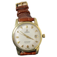 Montre homme Omega Seamaster Calendar ref 2849, calibre 503 Plaqué or 1957 34mm