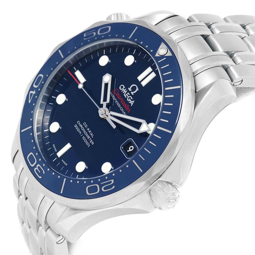 Men's Omega Seamaster Ceramic Bezel Watch 212.30.41.20.03.001 Unworn For Sale