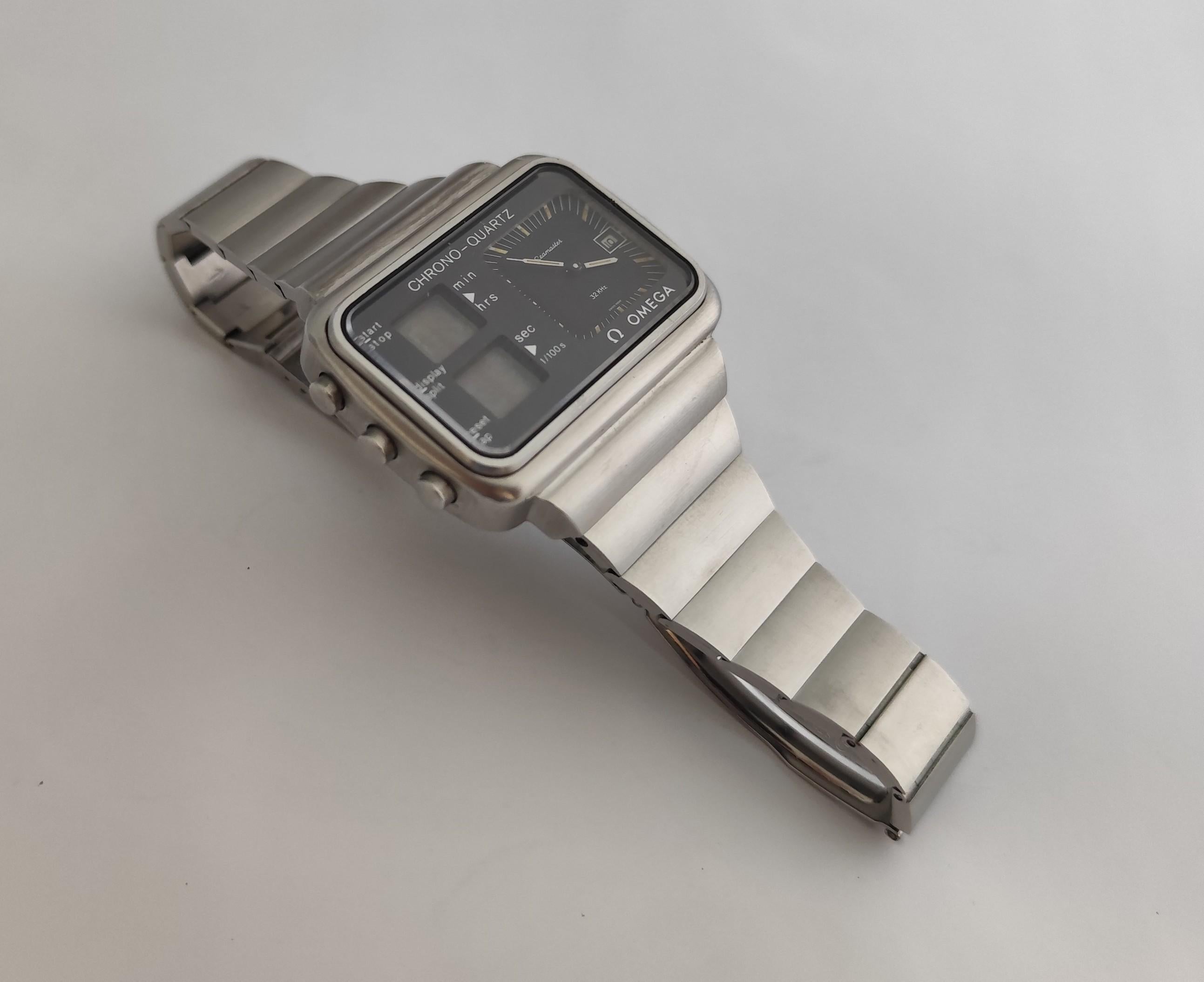 Omega Seamaster Chrono-Quarz Montreal Olympische Spiele Albatros Ref 1960052 Uhr im Angebot 6