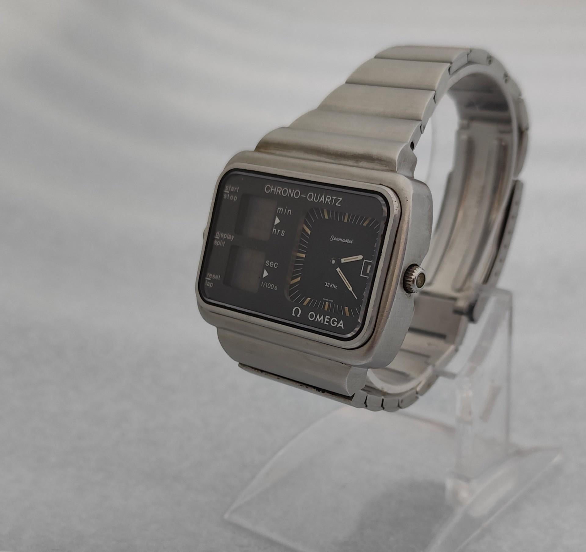 Omega Seamaster Chrono-Quarz Montreal Olympische Spiele Albatros Ref 1960052 Uhr im Angebot 11