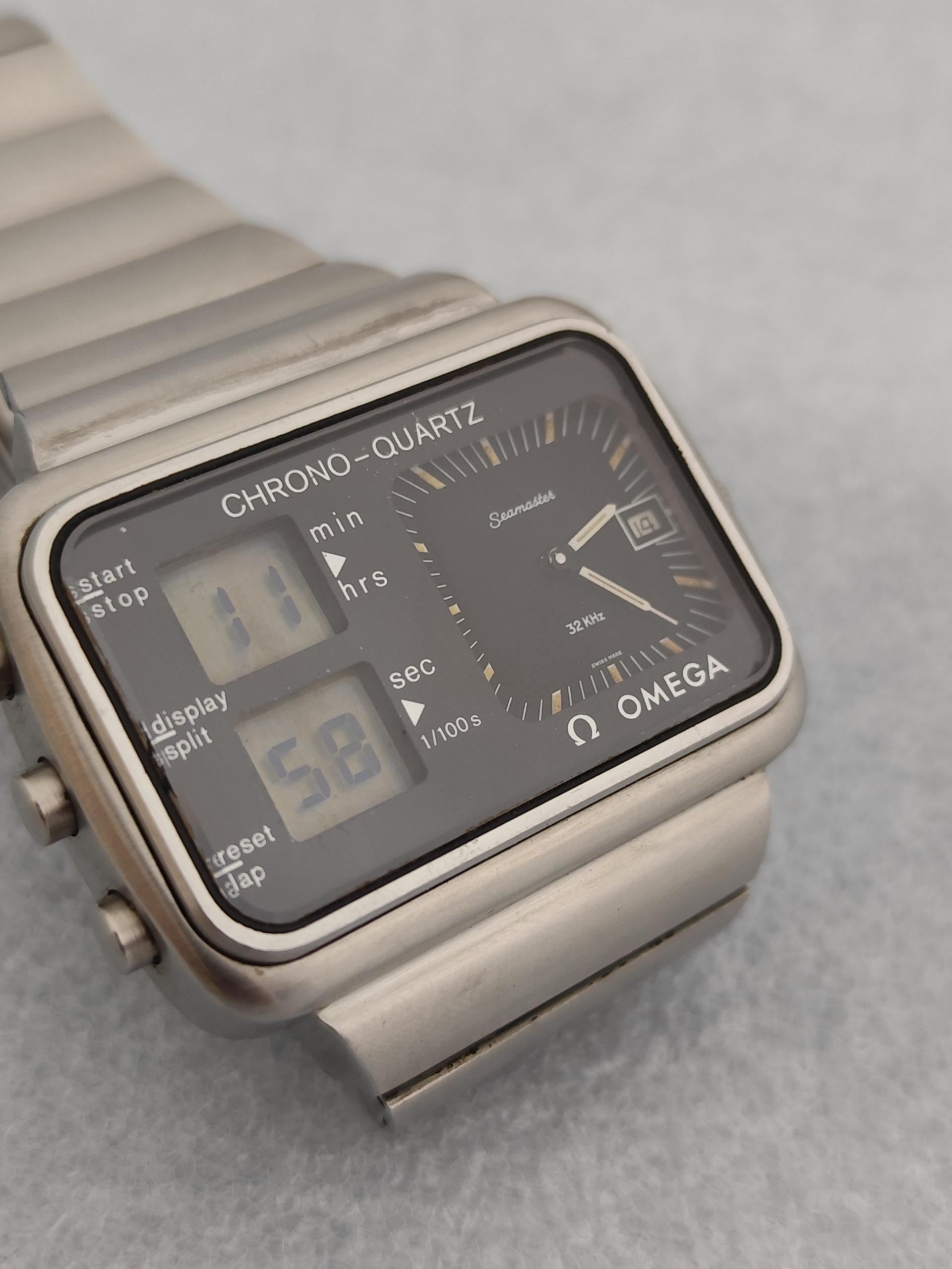 Omega Seamaster Chrono-Quarz Montreal Olympische Spiele Albatros Ref 1960052 Uhr im Angebot 13