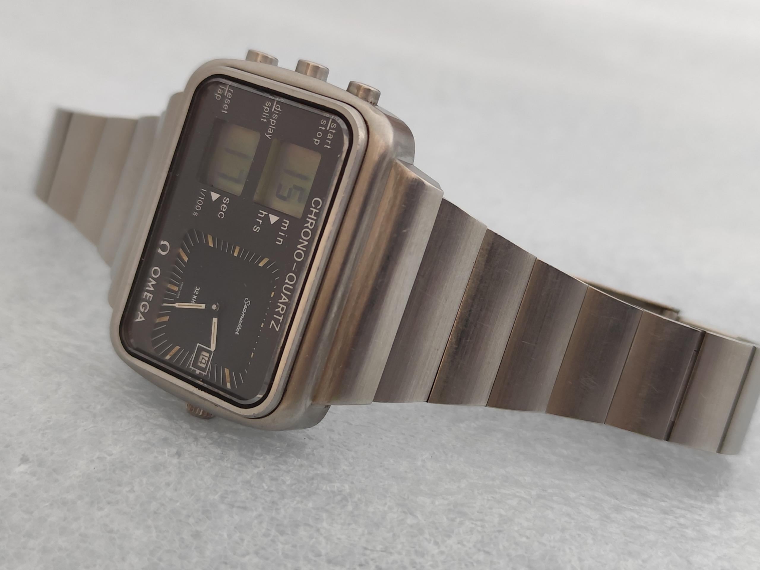 Omega Seamaster Chrono-Quarz Montreal Olympische Spiele Albatros Ref 1960052 Uhr im Zustand „Gut“ im Angebot in Toronto, CA