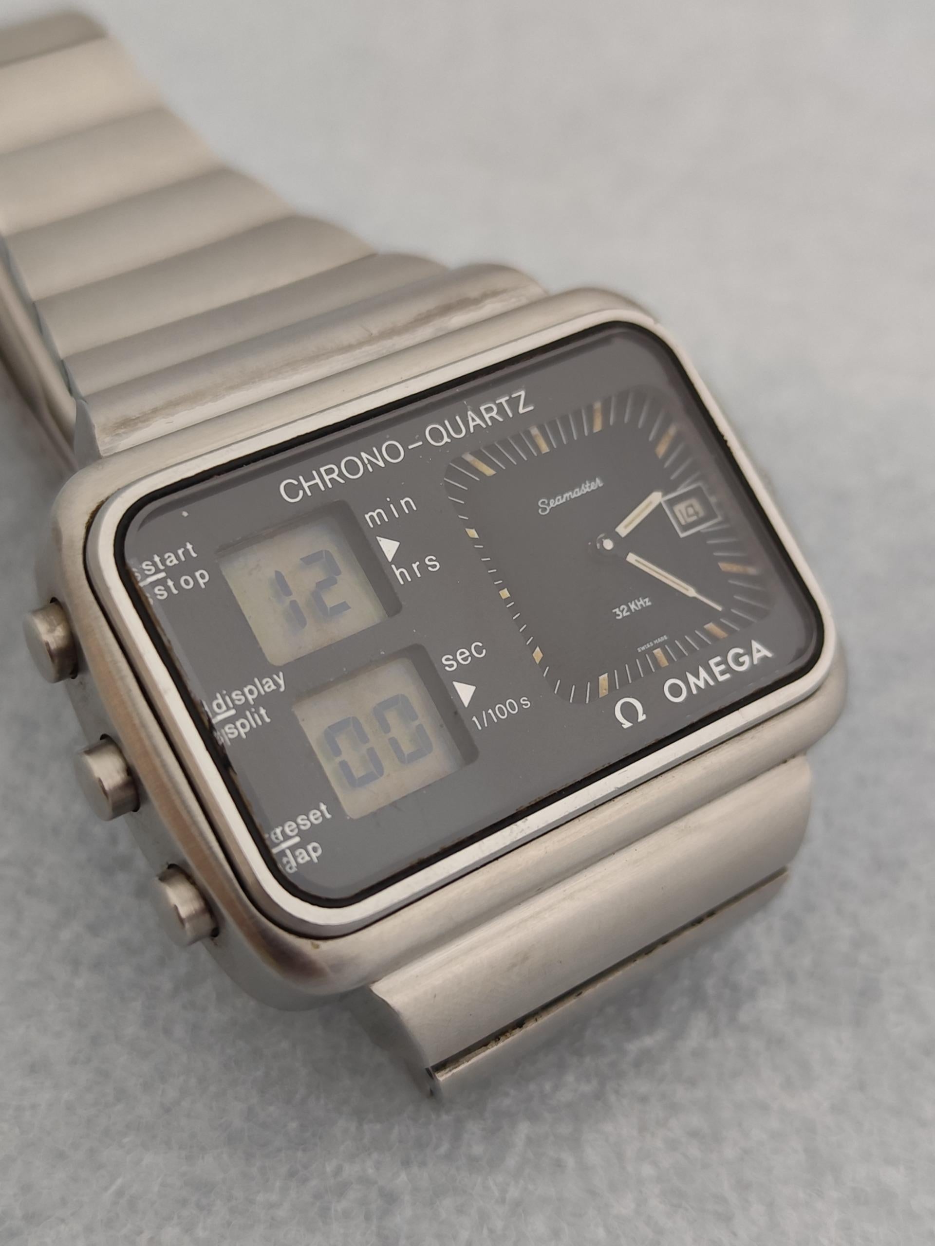 Omega Seamaster Chrono-Quarz Montreal Olympische Spiele Albatros Ref 1960052 Uhr im Angebot 1