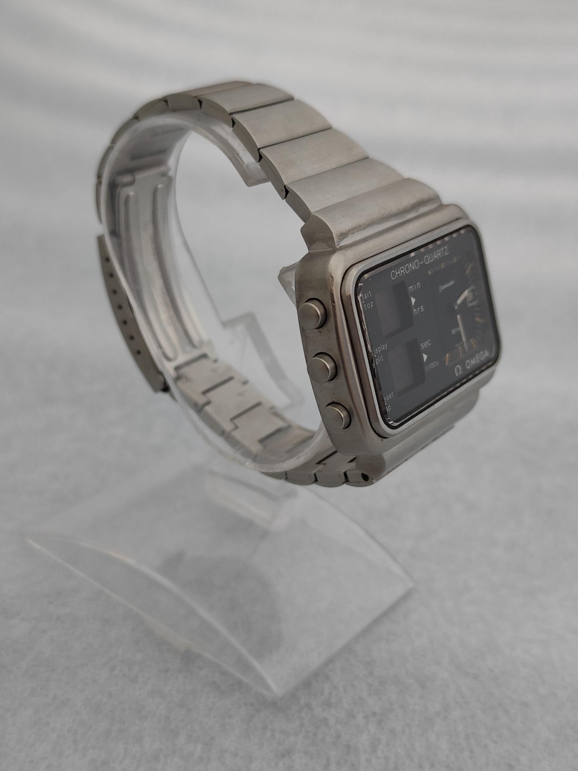 Omega Seamaster Chrono-Quarz Montreal Olympische Spiele Albatros Ref 1960052 Uhr im Angebot 3