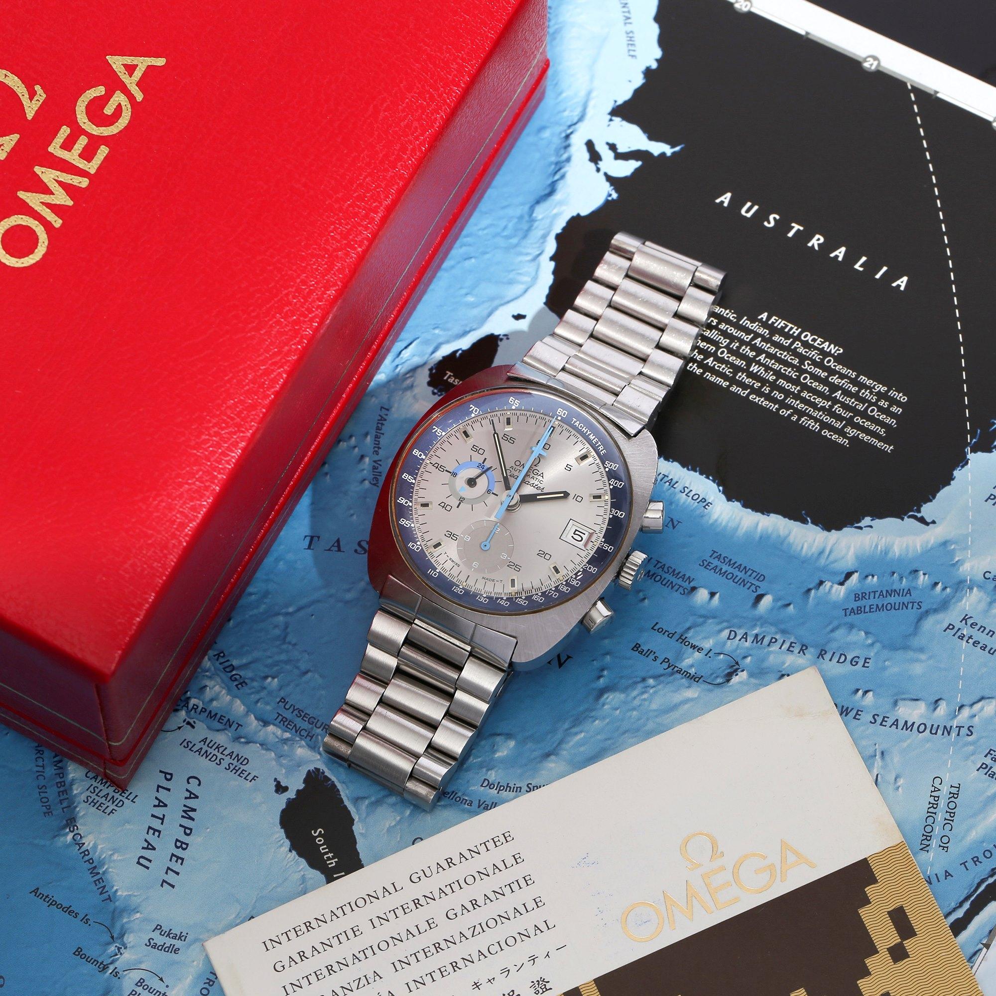 Omega Seamaster Chronograph 167.007 Herrenuhr aus Edelstahl 0 7