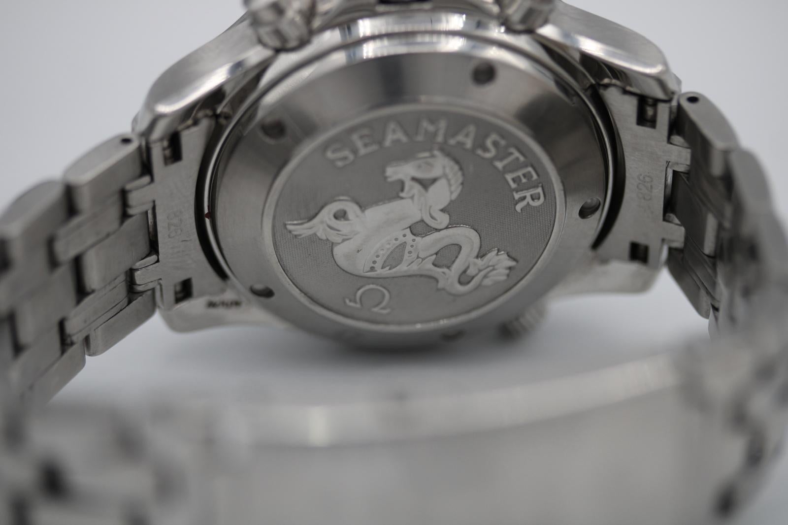Omega Seamaster Chronograph 2225.80.00  41.5mm  Full Set  2008 en vente 6