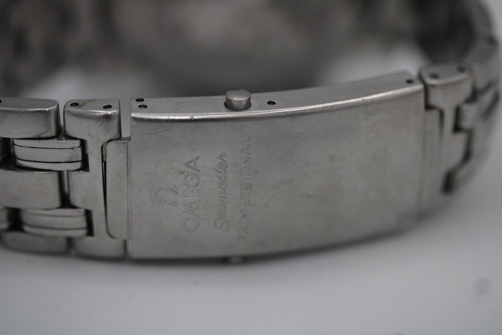 Omega Seamaster Chronograph 2225.80.00  41.5mm  Full Set  2008 Bon état - En vente à London, GB