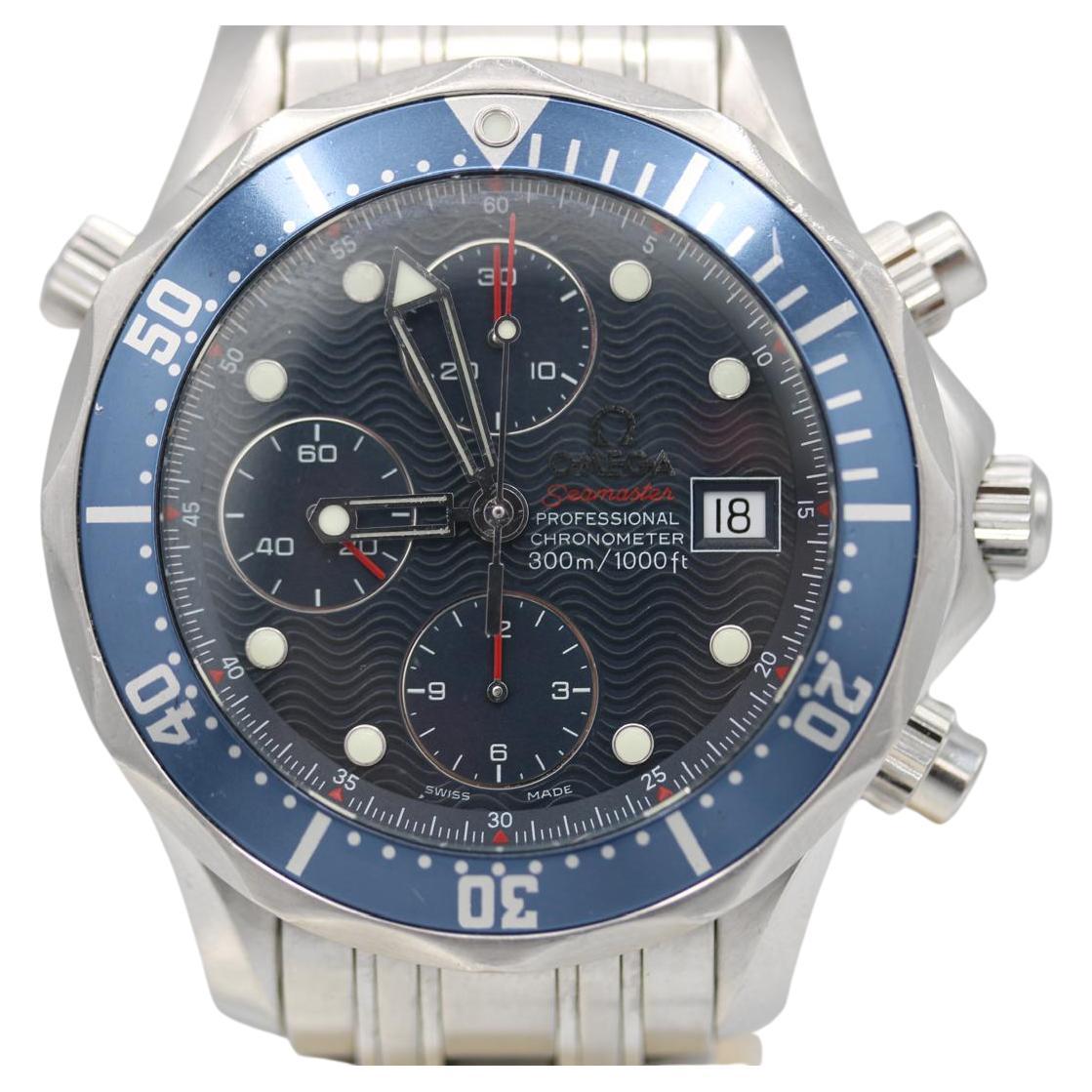 Omega Seamaster Chronograph 2225.80.00  41.5mm  Full Set  2008