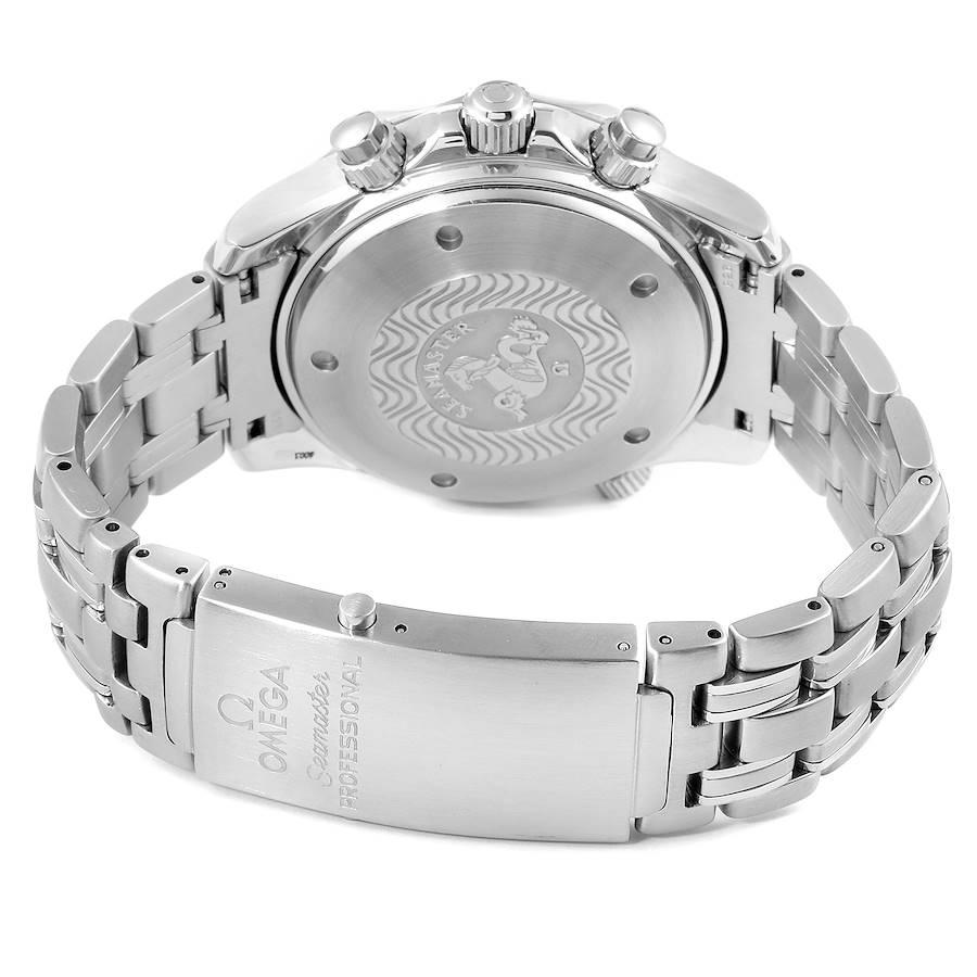 Omega Seamaster Chronograph Blue Dial Steel Men's Watch 2598.80.00 Card 4