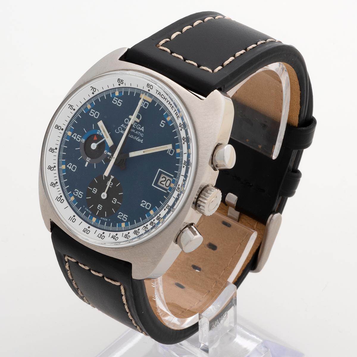 Omega Seamaster Chronograph Referenz 176.007:: seltener:: ausgezeichneter Zustand für Damen oder Herren