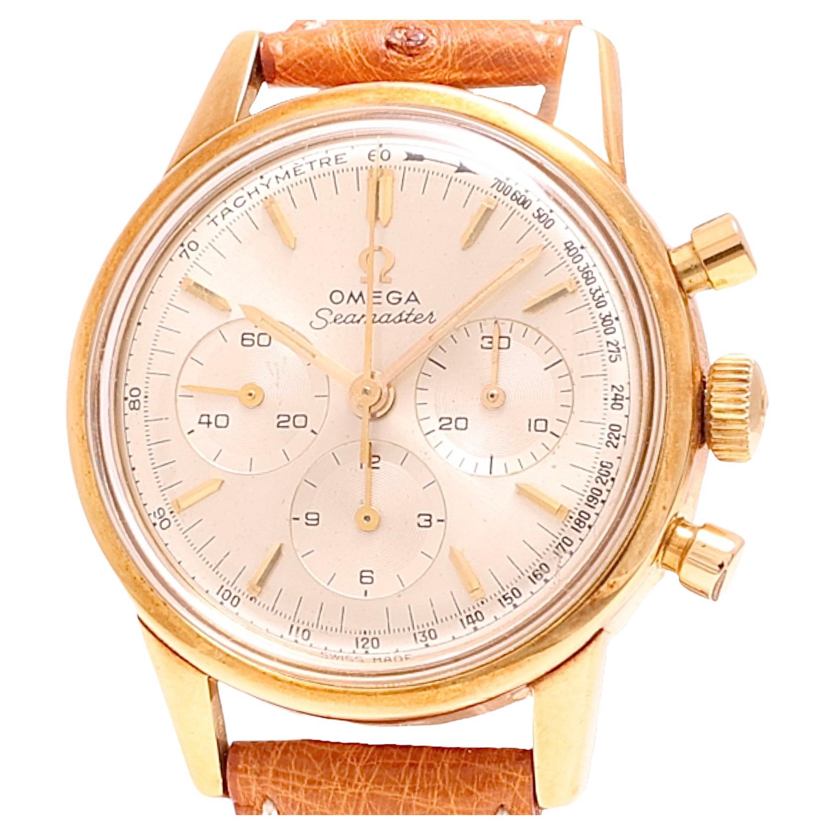 Omega Seamaster Chronograph Waterproof Wrist Watch Cal 321