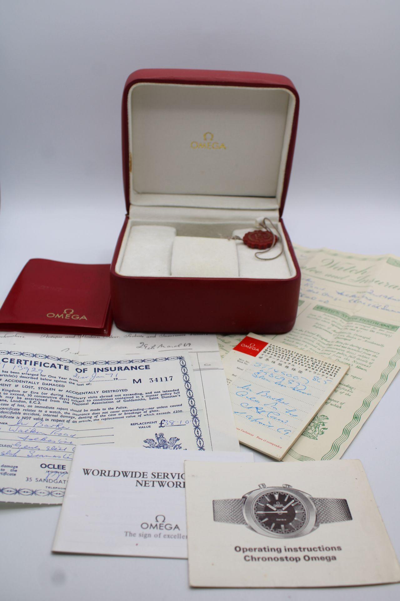 Omega Seamaster Chronostop 145.007 1968/9 8