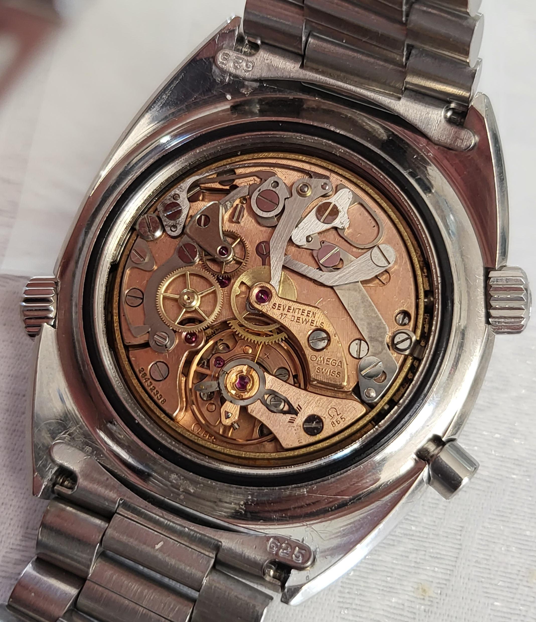 Omega Seamaster Chronostop 145.008 Cal.865 Wrist Watch For Sale 7