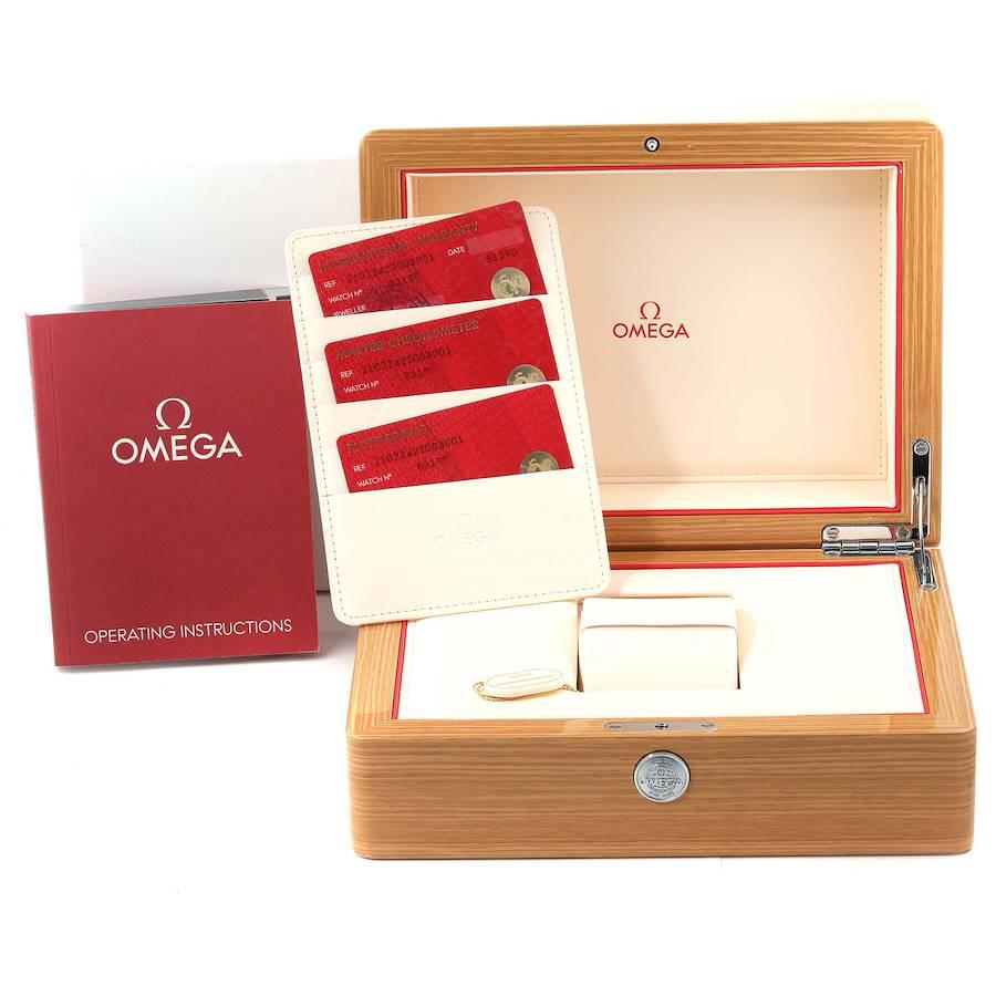 Omega Seamaster Co-Axial Steel Yellow Gold Watch 210.22.42.20.03.001 Box Card For Sale 2