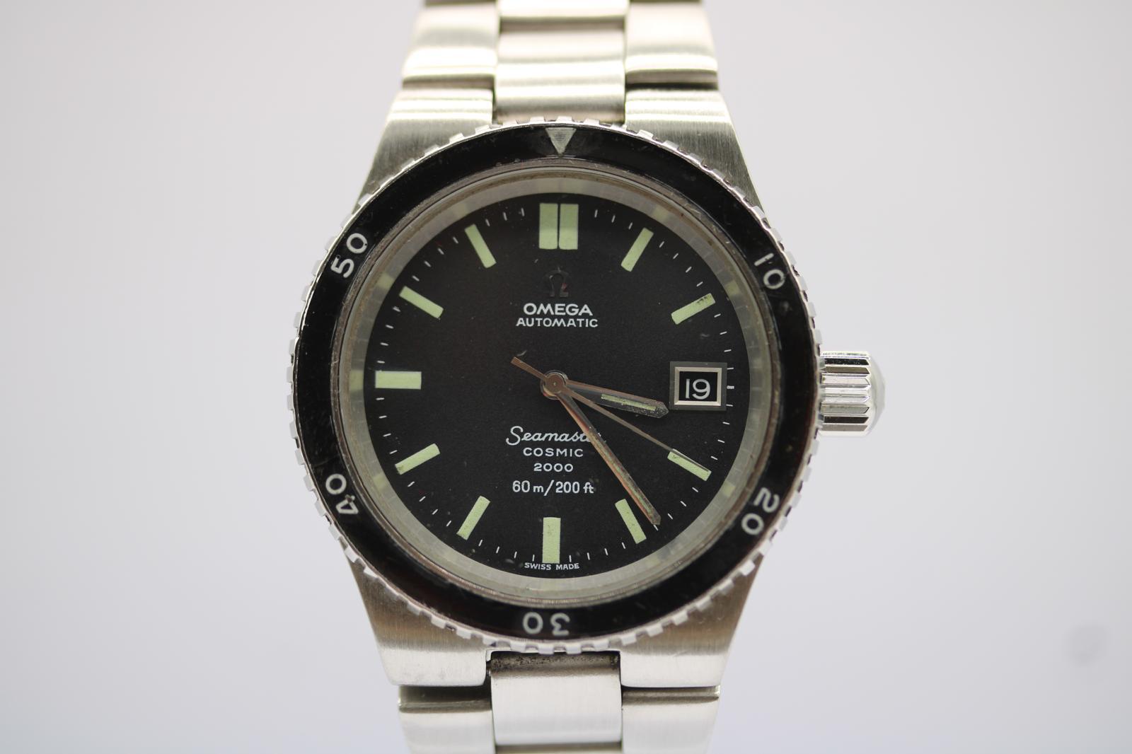 Omega Seamaster Cosmic 166.137  39mm  Début des années 1970  Automatique Cal. 1010 Bon état - En vente à London, GB