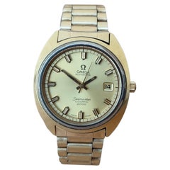 Reloj Omega Seamaster Cosmic 2000 Ref 166.130 Raro Esfera Dorada Chapado en Oro Hombre