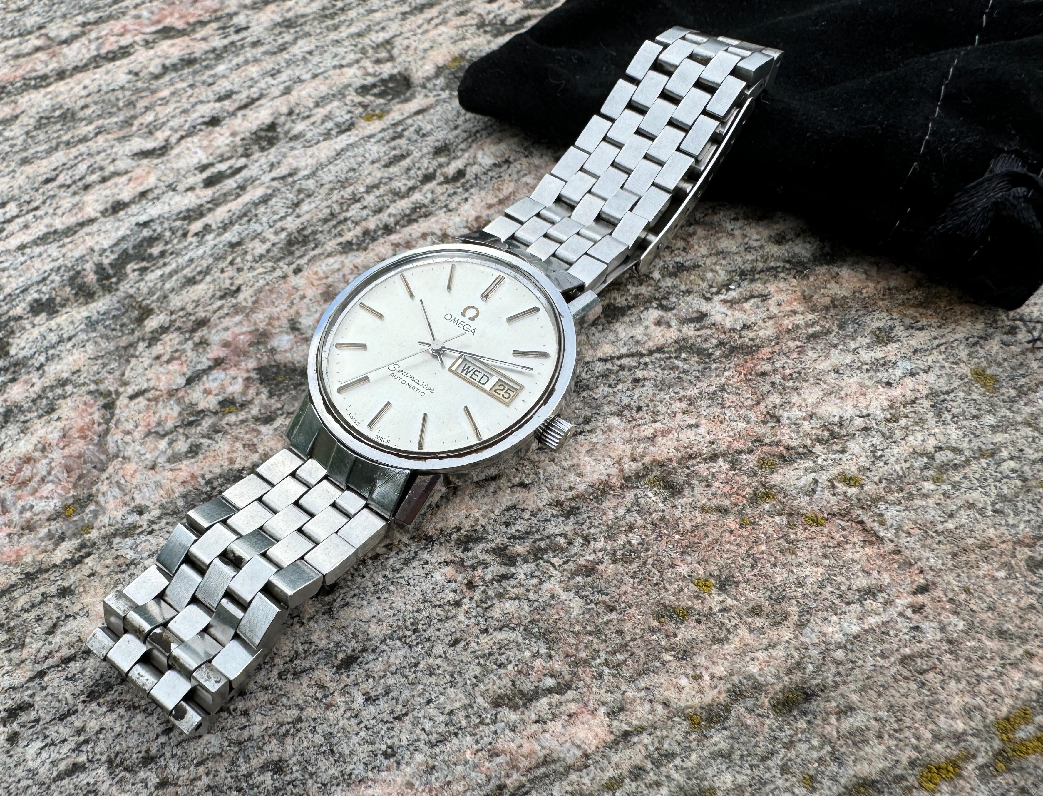 Omega Seamaster Day/Date Cal 1020 Dated Ref 1660209 Automatic Watc 3