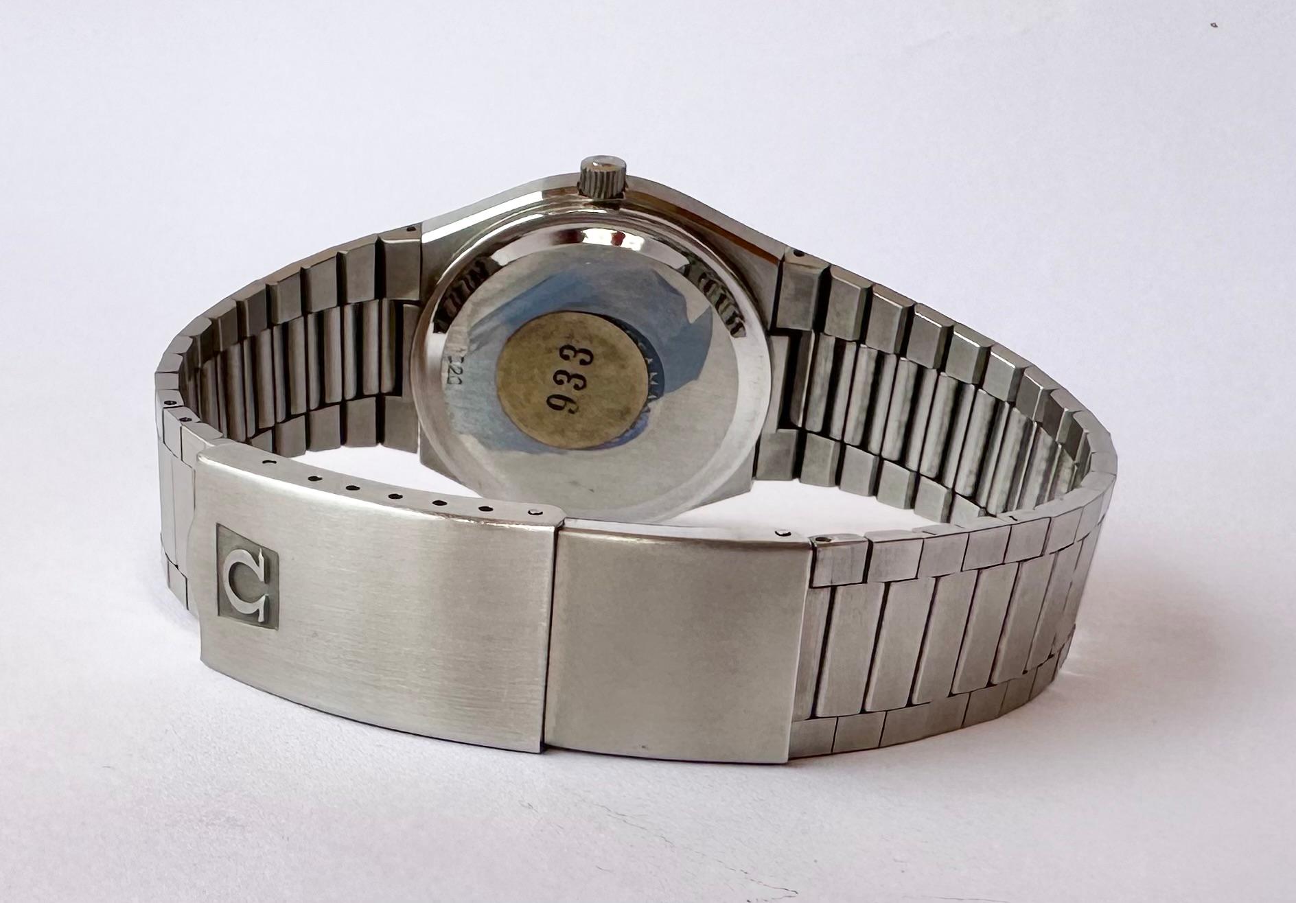 Omega Seamaster Day Date ST 3660868 Superb Cal 1020 Rara Esfera Rayada Vintage 7