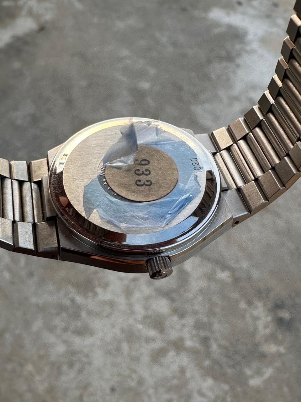 Omega Seamaster Day Date ST 3660868 Superb Cal 1020 Rara Esfera Rayada Vintage 21