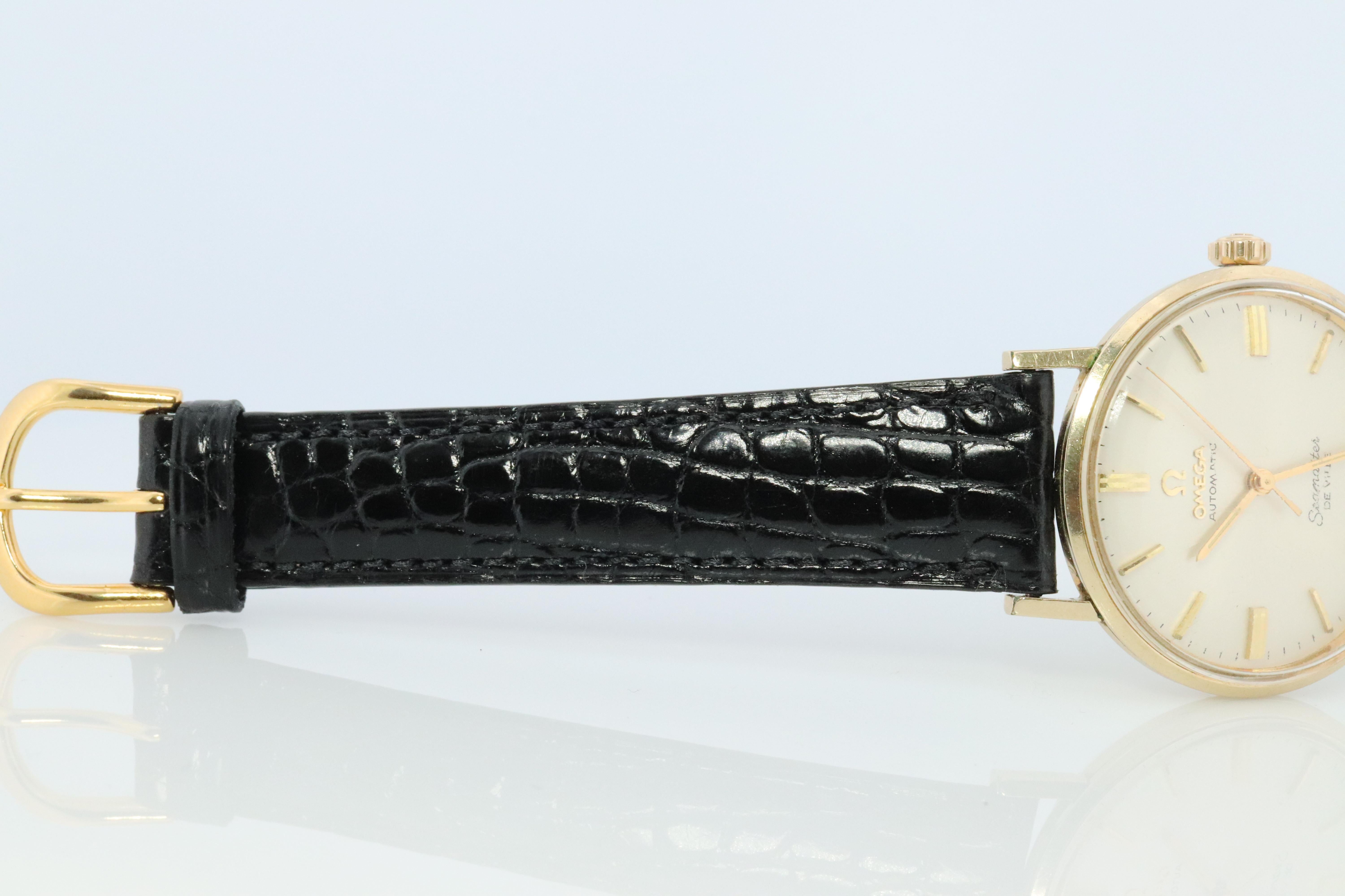 OMEGA Seamaster De Ville. 14k GF Omega Automatik SEAMASTER DEVILLE. Herren 1