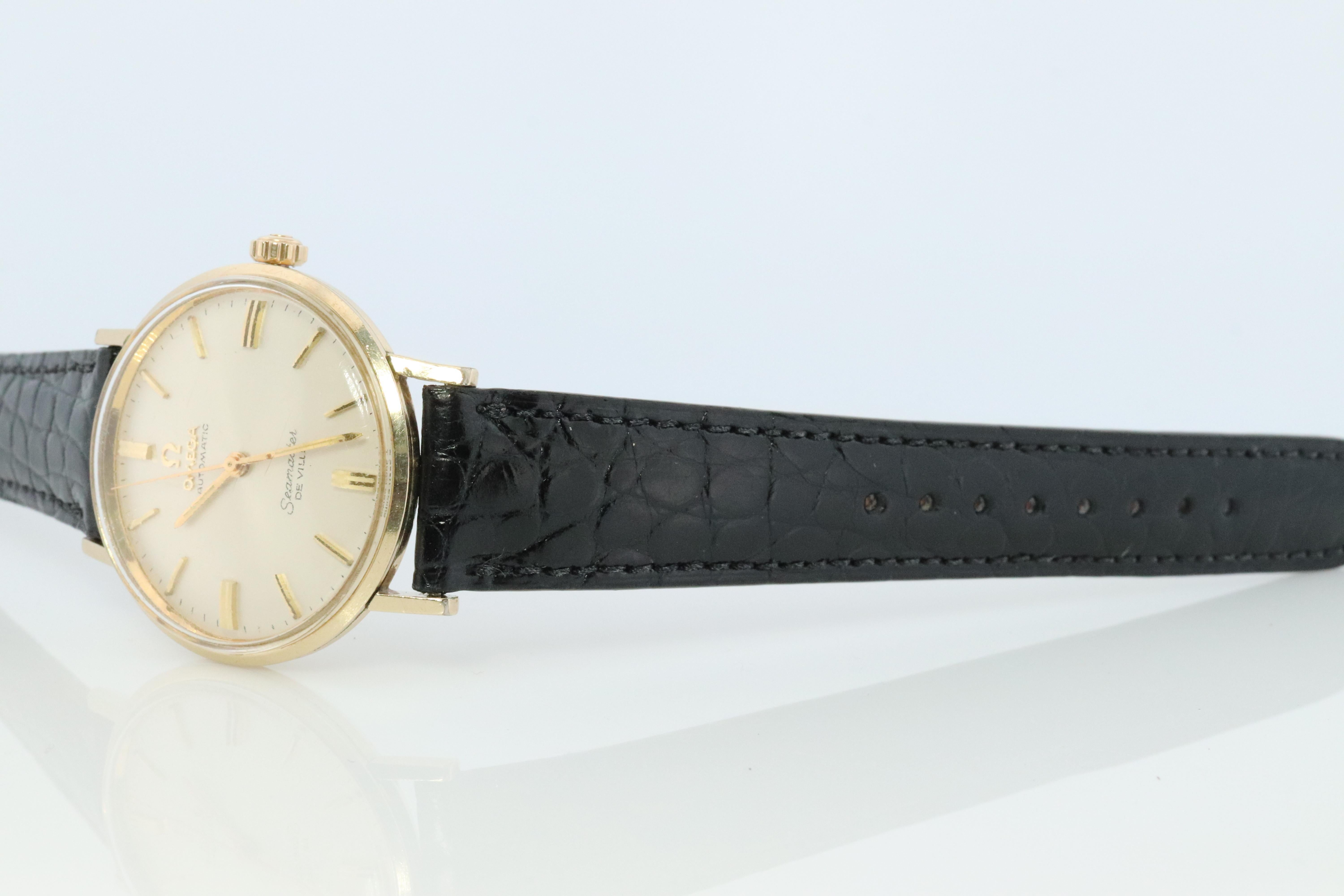 OMEGA Seamaster De Ville. 14k GF Omega Automatik SEAMASTER DEVILLE. Herren 3