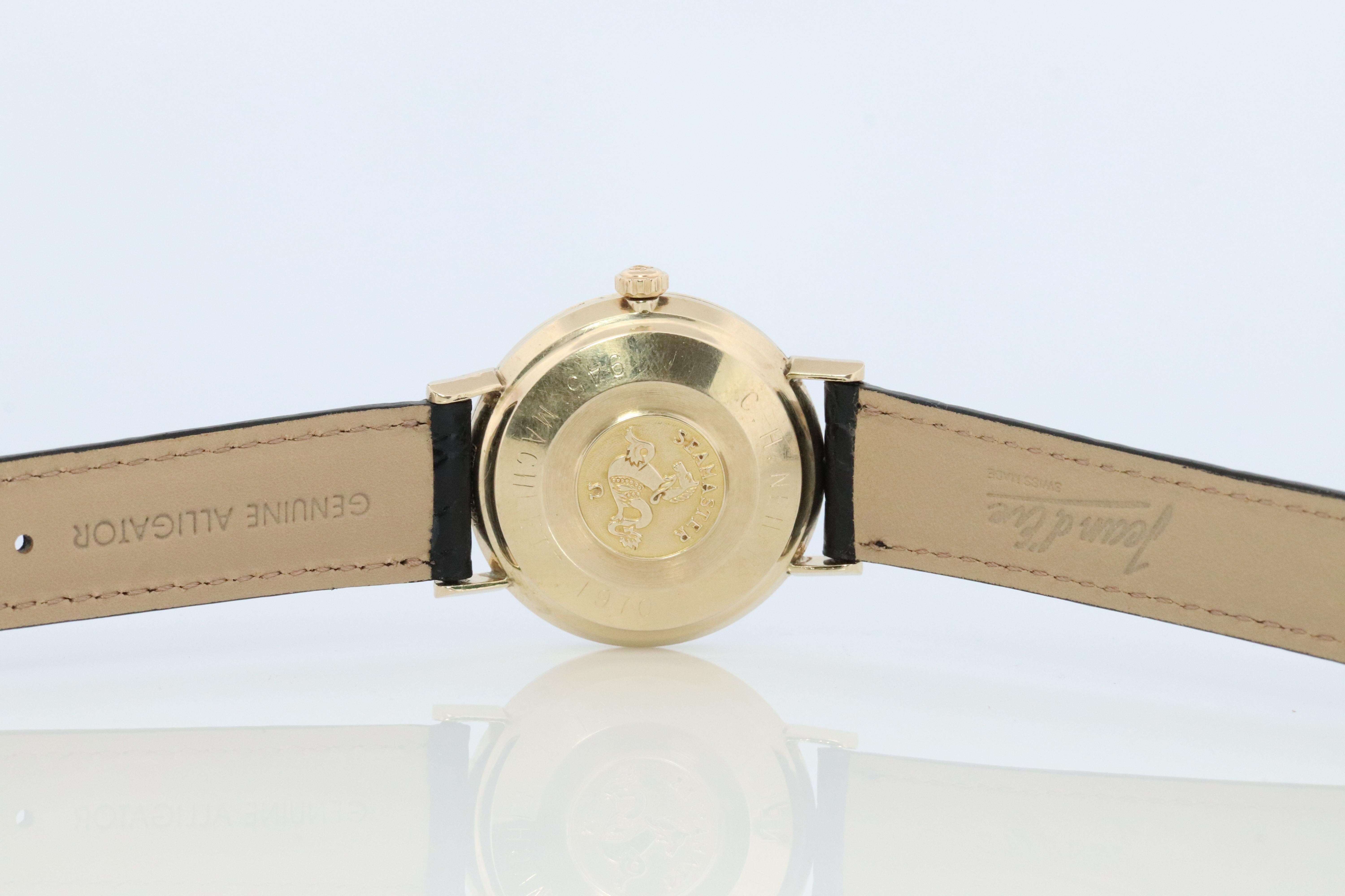 OMEGA Seamaster De Ville. 14k GF Omega Automatik SEAMASTER DEVILLE. Herren 4