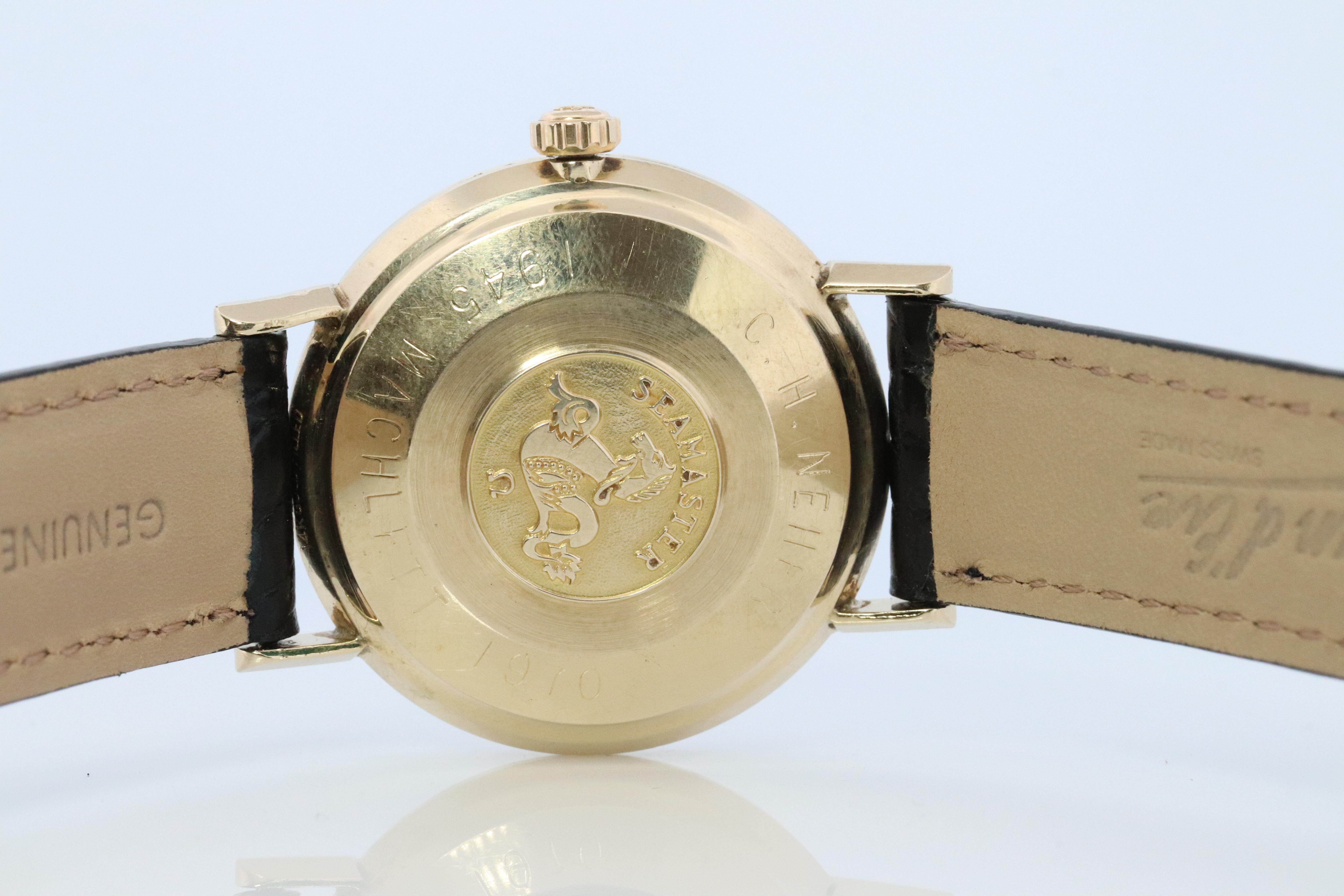 OMEGA Seamaster De Ville. 14k GF Omega Automatik SEAMASTER DEVILLE. Herren 5
