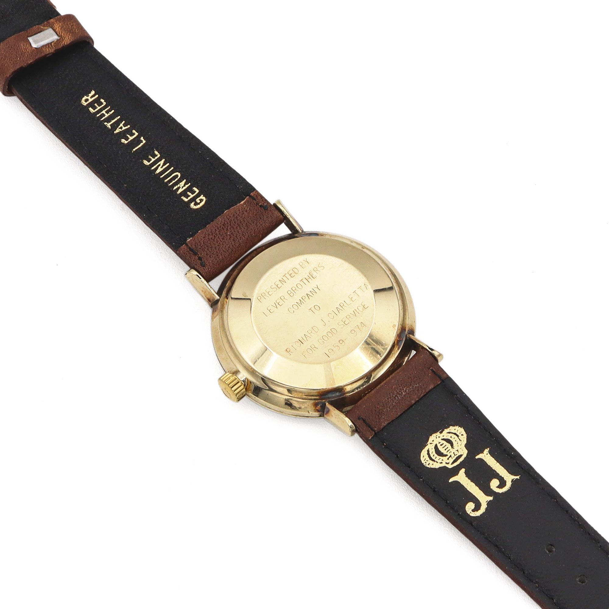 Omega Seamaster De Ville 14K Gold Filled Men's Automatic Date Watch 1