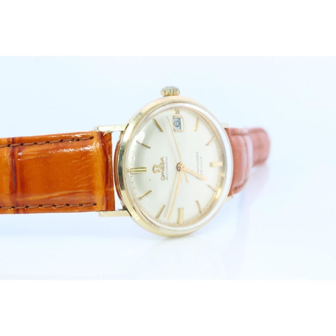OMEGA Seamaster De Ville. 14k Gelbgold Omega Automatik SEAMASTER DEVILLE. Männer 4
