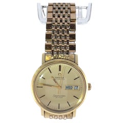 Omega Seamaster De Ville Automatic Day-Date Vintage Armbanduhr