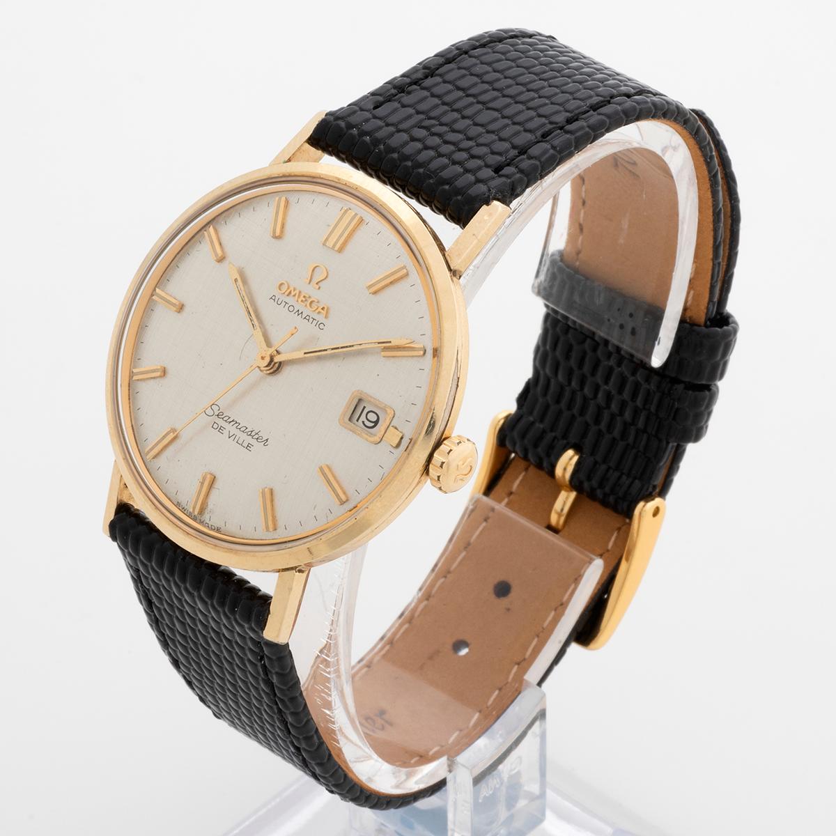 Omega Seamaster De Ville Date Vintage Dress Watch. Automatic, 34mm Case.  c1965 In Good Condition In Canterbury, GB